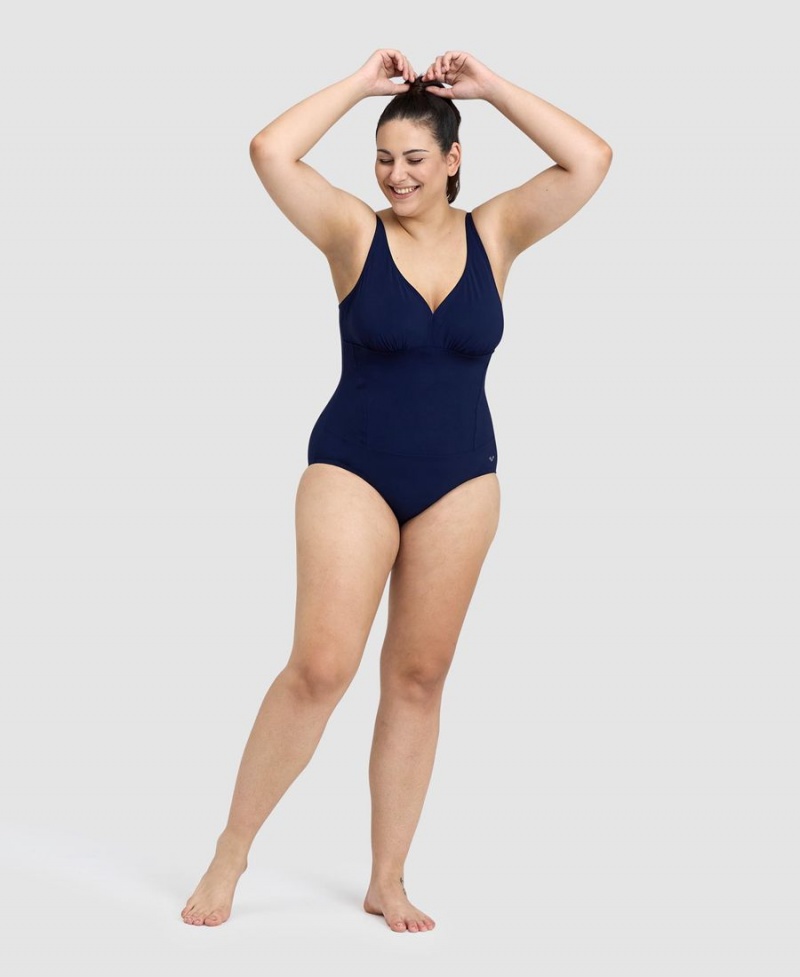 Arena BodyLift Maura U Back Plus Badeanzug Navy | YCI65N-674