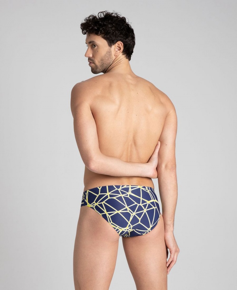 Arena Carbonics Pro Schwimmhose Navy Gelb | YCZ26S-804