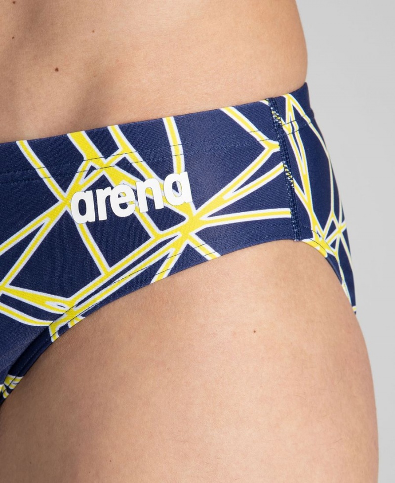 Arena Carbonics Pro Schwimmhose Navy Gelb | YCZ26S-804