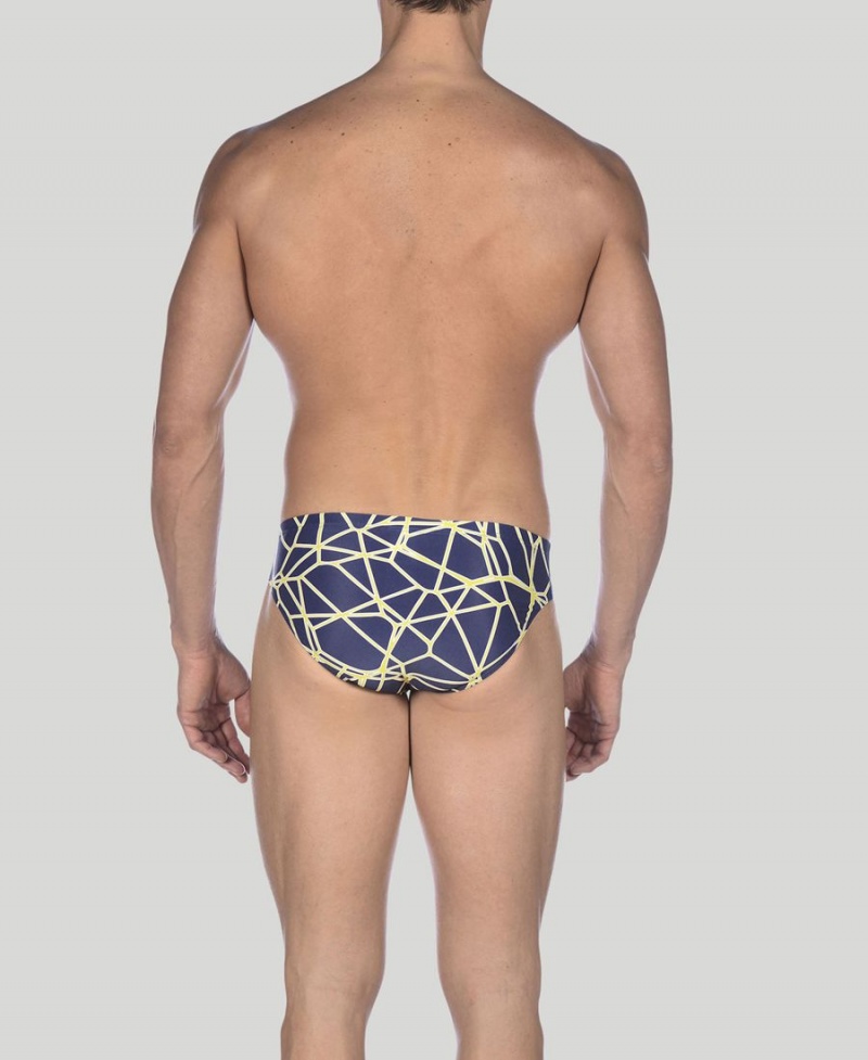 Arena Carbonics Pro Schwimmhose Navy Gelb | YCZ26S-804