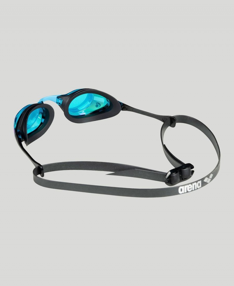 Arena Cobra Swipe Mirror Schwimmbrille Blau Schwarz | BRC14F-704