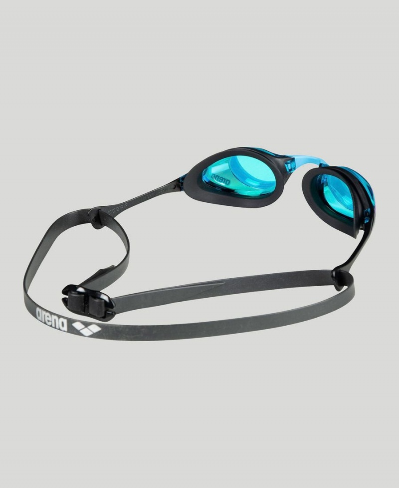 Arena Cobra Swipe Mirror Schwimmbrille Blau Schwarz | BRC14F-704