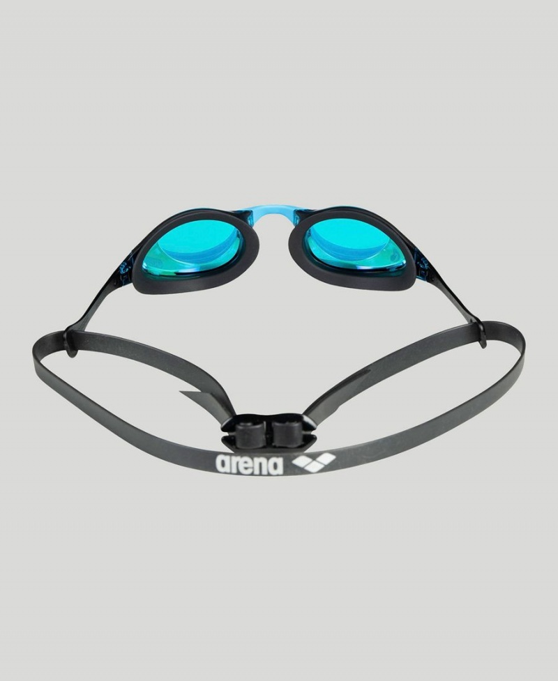 Arena Cobra Swipe Mirror Schwimmbrille Blau Schwarz | BRC14F-704