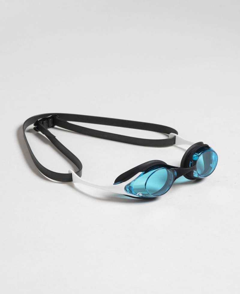 Arena Cobra Swipe Schwimmbrille Blau Weiß Schwarz | BHZ37T-964