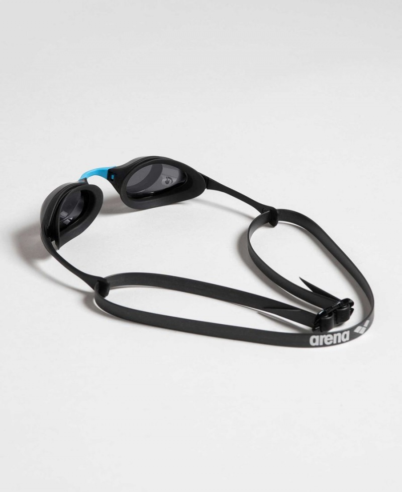 Arena Cobra Swipe Schwimmbrille Schwarz Blau | KOV75N-821