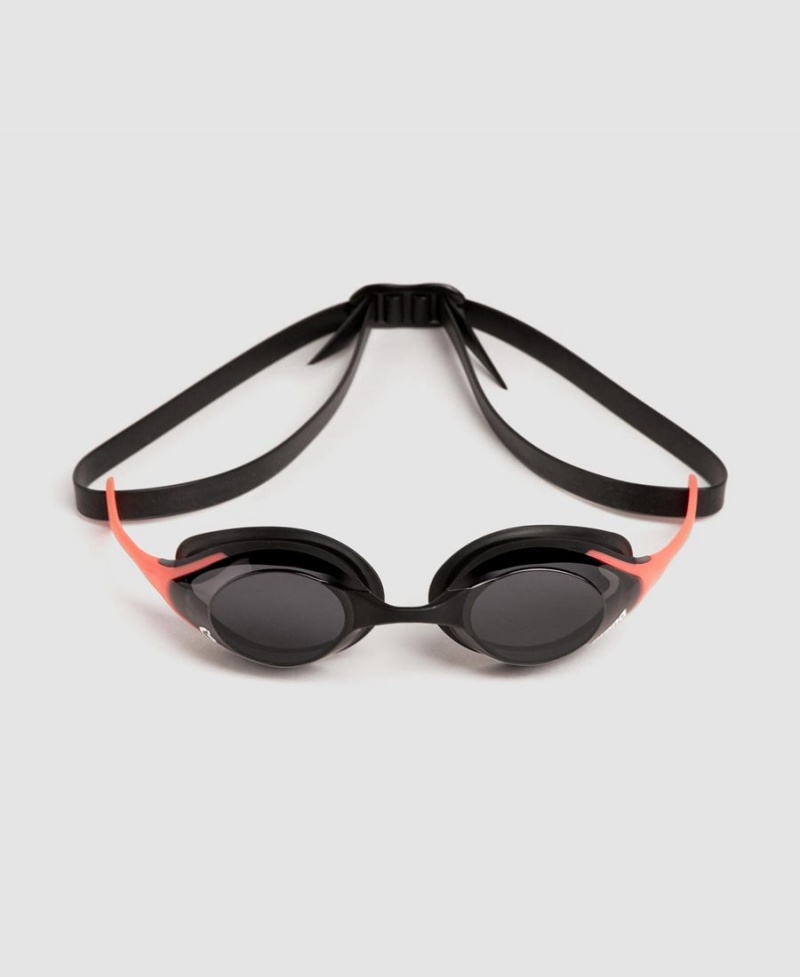 Arena Cobra Swipe Schwimmbrille Schwarz Rot | KAH55I-581