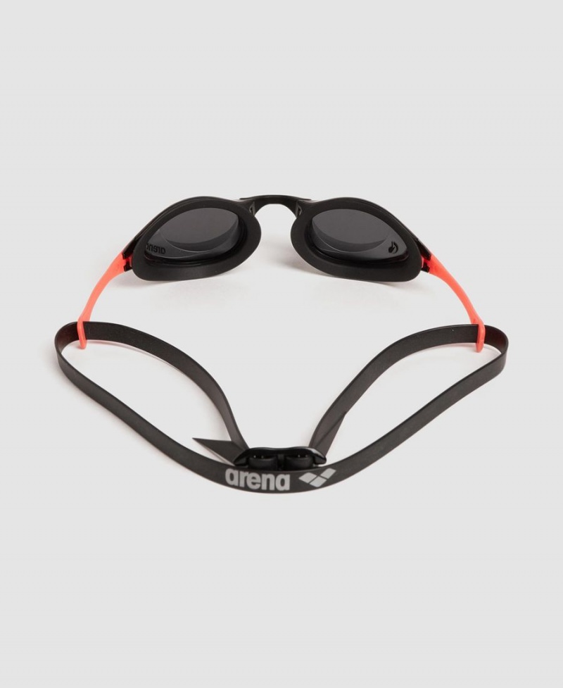 Arena Cobra Swipe Schwimmbrille Schwarz Rot | KAH55I-581