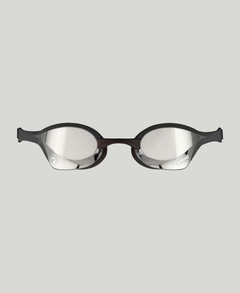 Arena Cobra Ultra Swipe Mirror Schwimmbrille Silber Schwarz | MPH45A-979