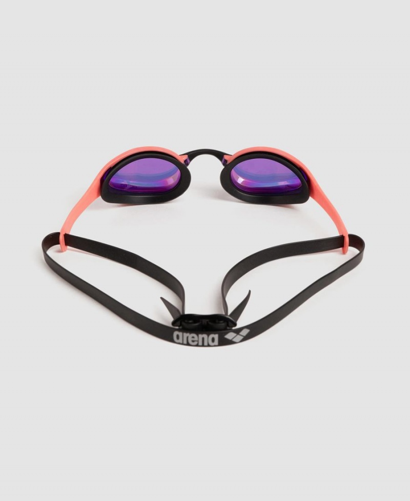 Arena Cobra Ultra Swipe Mirror Schwimmbrille Lila Rot | NMS08S-881