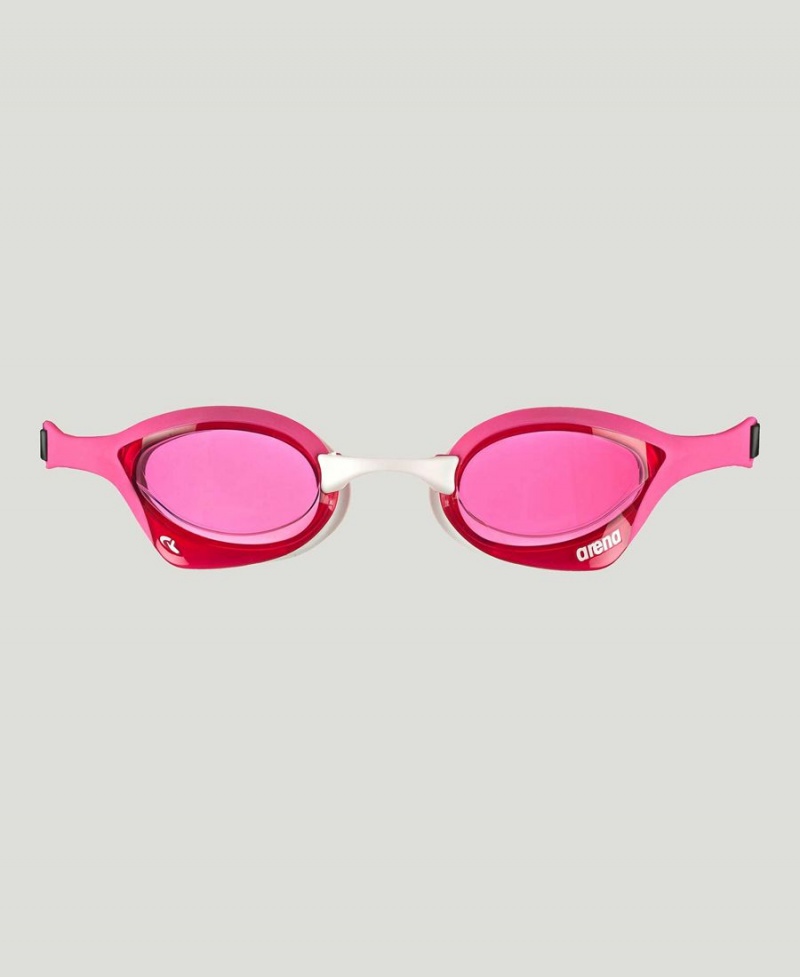 Arena Cobra Ultra Swipe Schwimmbrille Rosa Weiß Schwarz | BIM57U-822