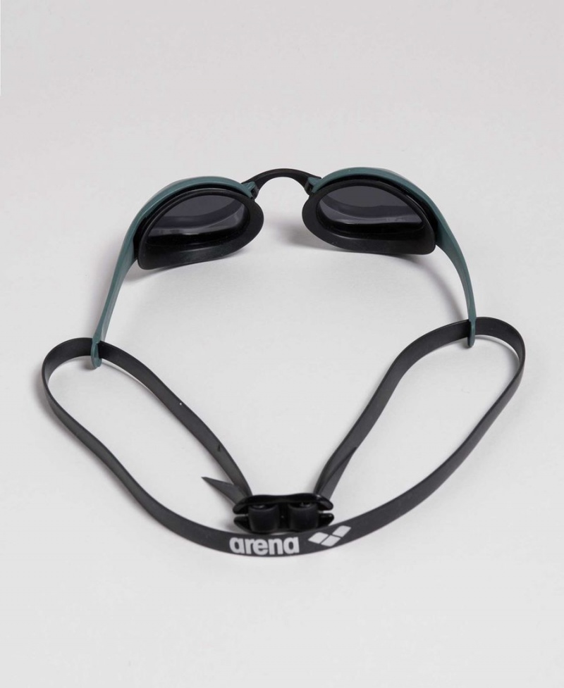 Arena Cobra Ultra Swipe Schwimmbrille Schwarz Grün | JMN84T-678