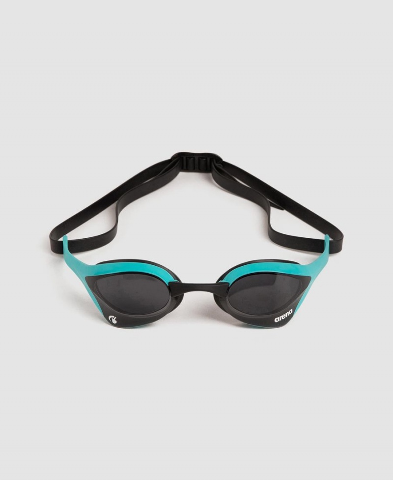 Arena Cobra Ultra Swipe Schwimmbrille Schwarz Blau | RRI44S-477