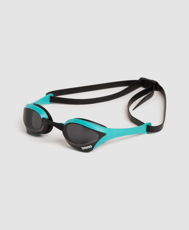 Arena Cobra Ultra Swipe Schwimmbrille Schwarz Blau | RRI44S-477