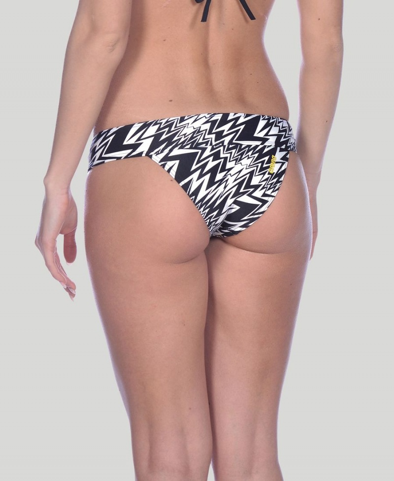 Arena Desires Bikinihose Schwarz Weiß | JKB85F-578