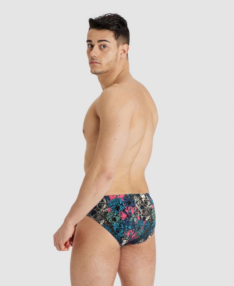 Arena Drew Kibler Kollektion Schwimmhose Blau Mehrfarbig | TQP13R-017