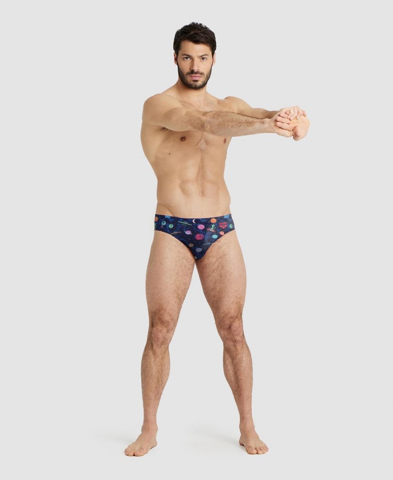 Arena Drew Kibler Kollektion Schwimmhose Navy Mehrfarbig | CXE76V-843