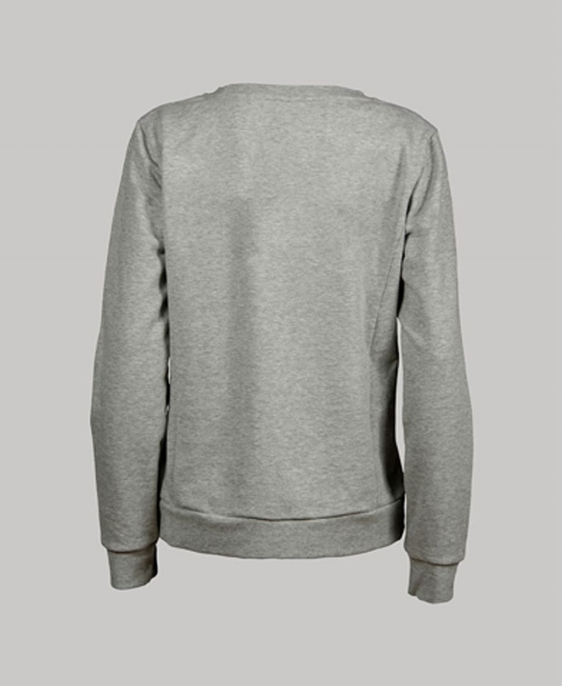 Arena Essential Crew Sweatshirt Grau | ZWX94S-817