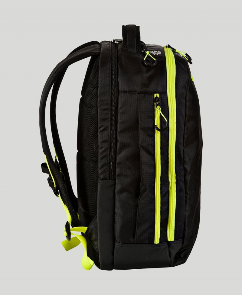 Arena Fast Urban Rucksack Schwarz Gelb Silber | FKE33R-761