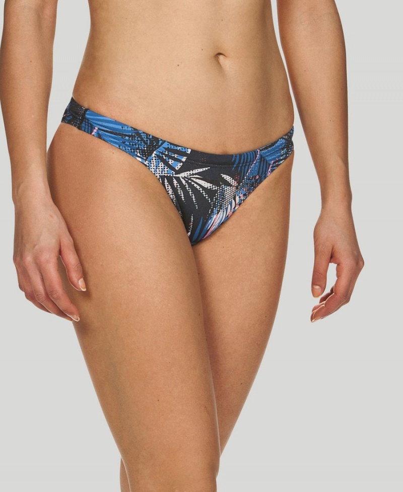 Arena Floral Allover Bikinihose Navy Mehrfarbig | XAF73O-379