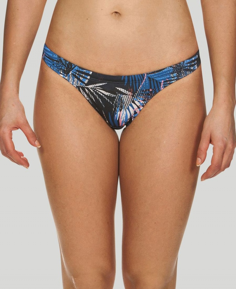 Arena Floral Allover Bikinihose Navy Mehrfarbig | XAF73O-379