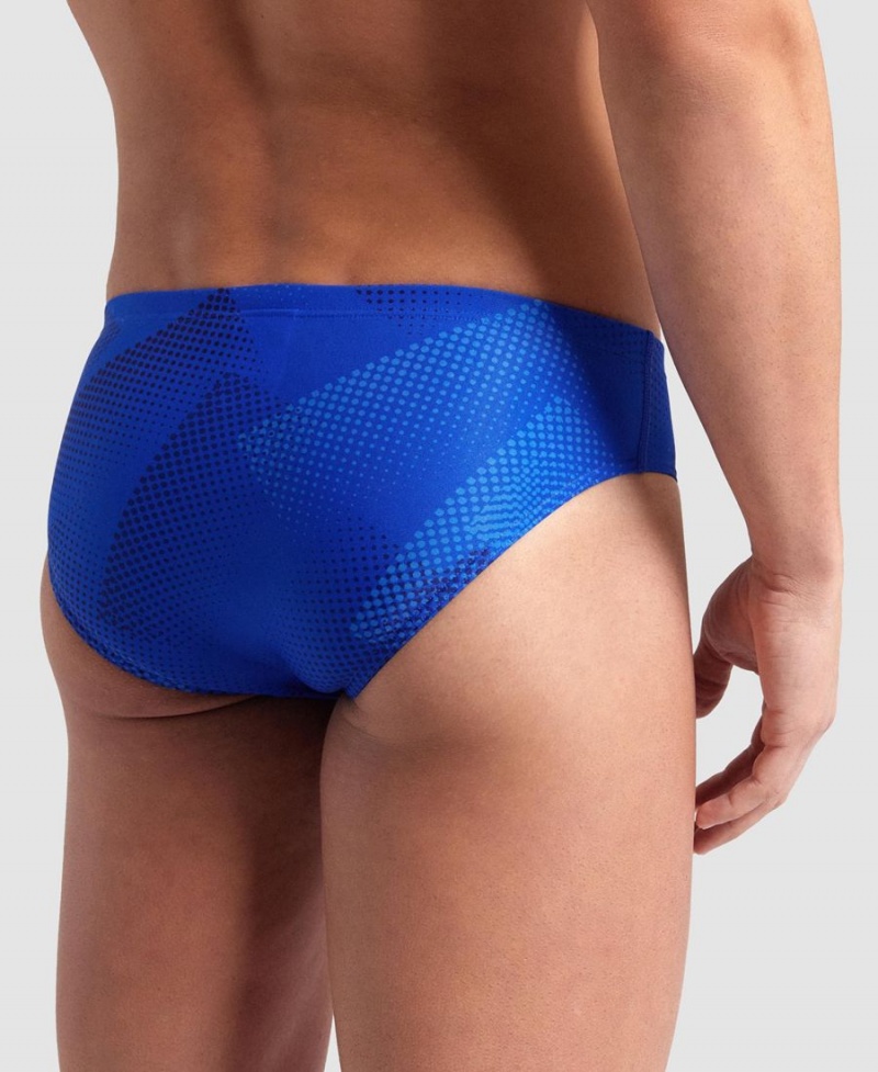 Arena Halftone Schwimmhose Blau | NBT28N-329