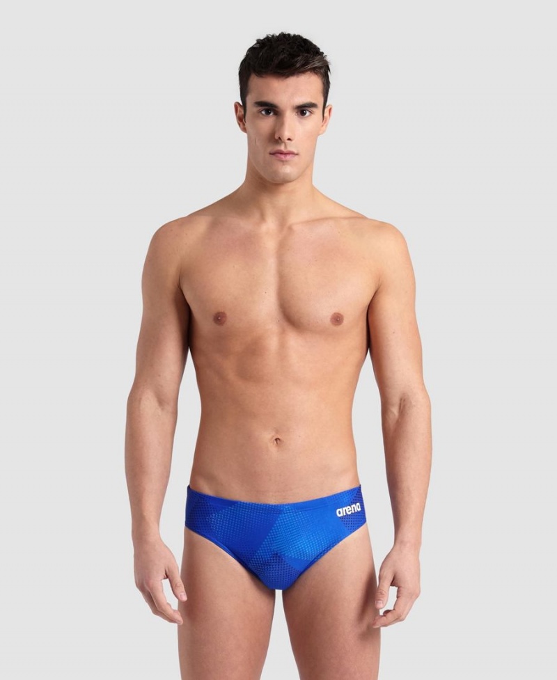 Arena Halftone Schwimmhose Blau | NBT28N-329