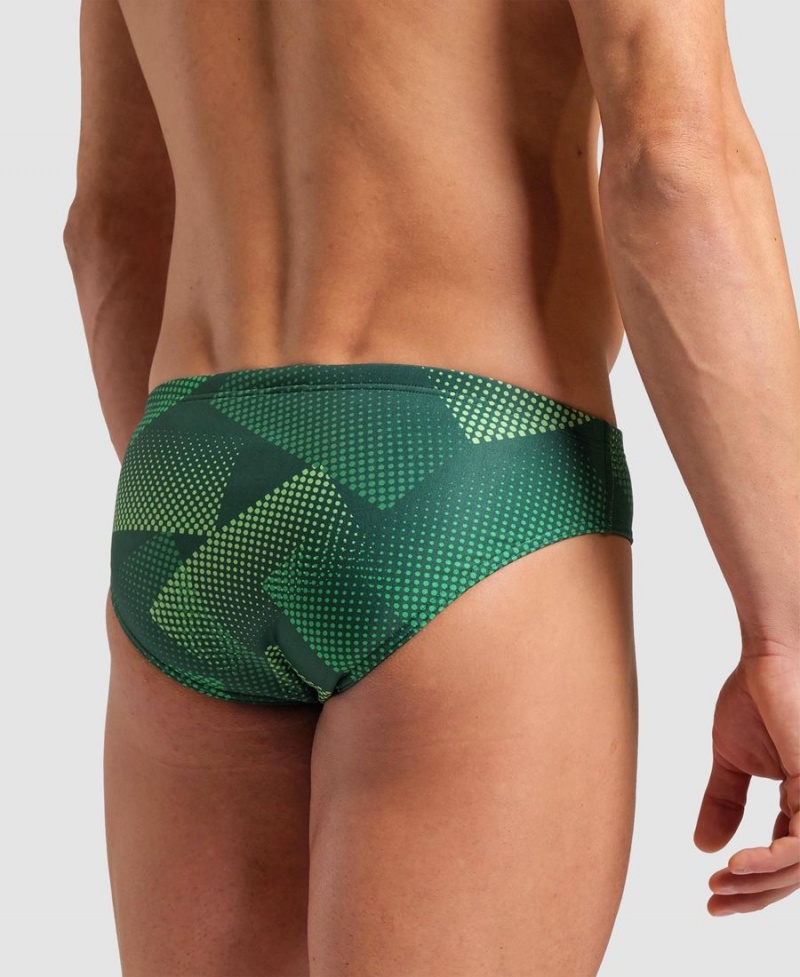 Arena Halftone Schwimmhose Grün | PRT58D-887