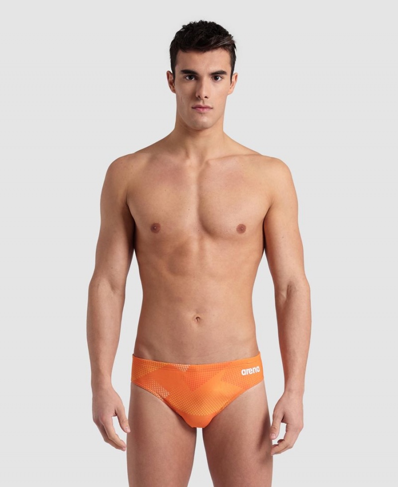 Arena Halftone Schwimmhose Orange | YOX26F-805