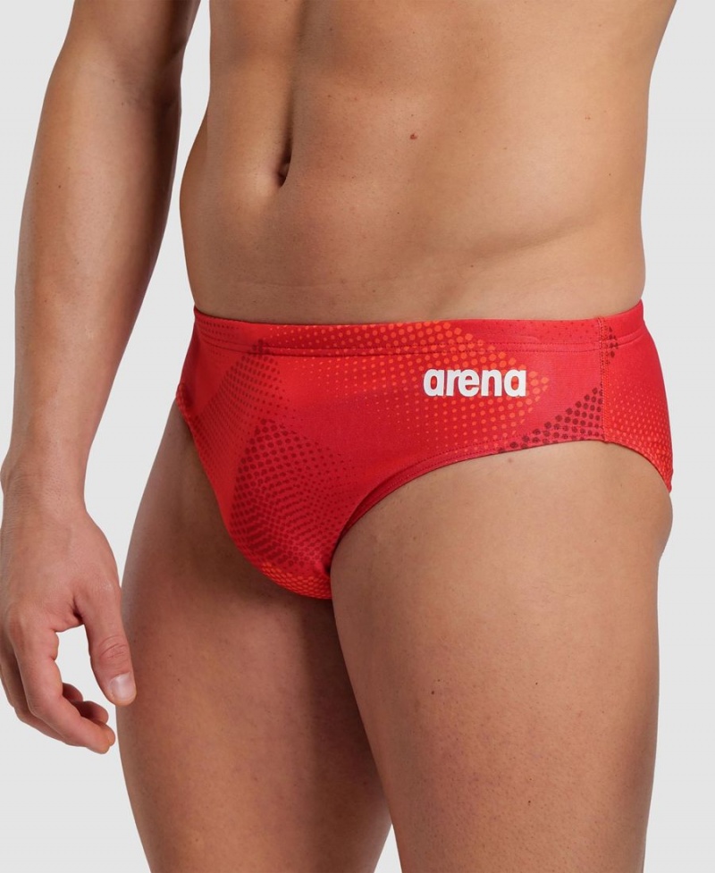 Arena Halftone Schwimmhose Rot | ZNI86J-074