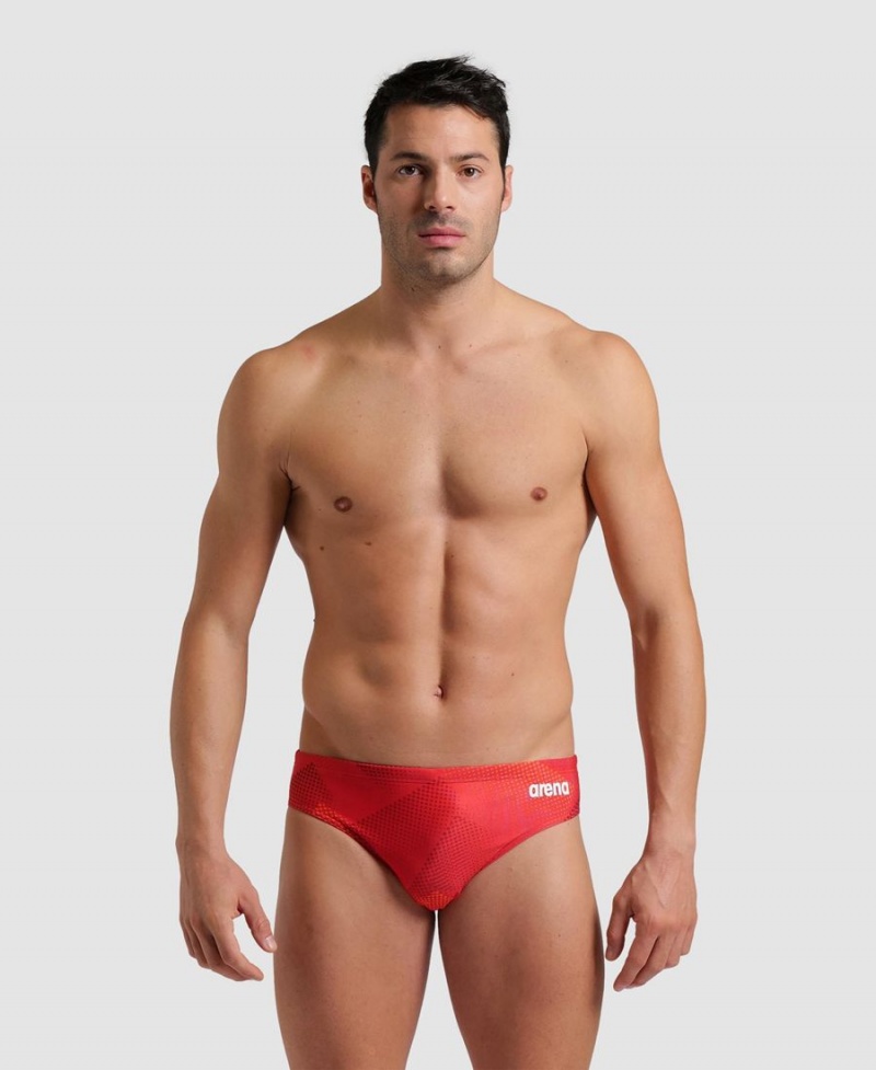 Arena Halftone Schwimmhose Rot | ZNI86J-074