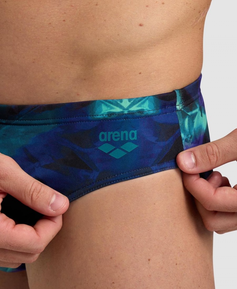 Arena Hero Camo Schwimmhose Grün Mehrfarbig | IAE65U-704