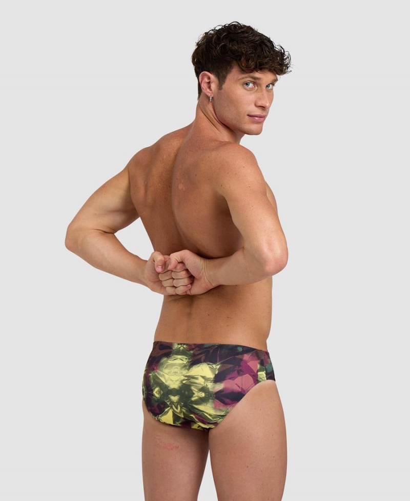 Arena Hero Camo Schwimmhose Rot Mehrfarbig | HUC82T-470