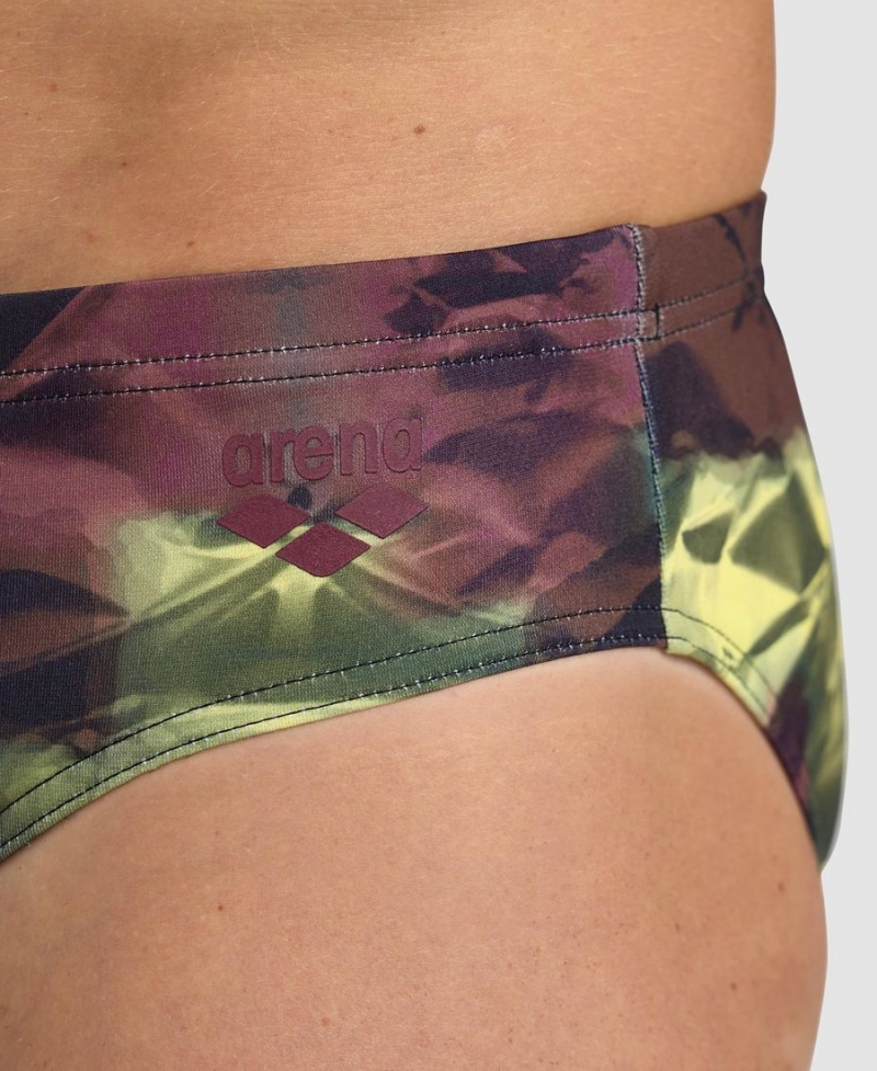 Arena Hero Camo Schwimmhose Rot Mehrfarbig | HUC82T-470