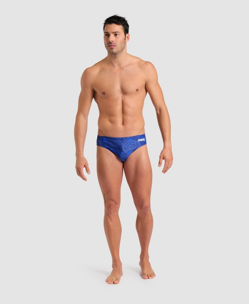 Arena Hydrange Bouquet Schwimmhose Blau | WSM63W-706