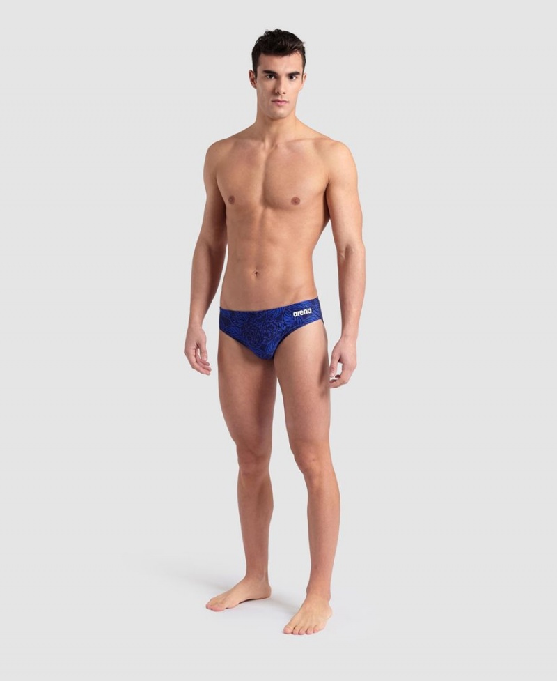 Arena Hydrange Bouquet Schwimmhose Navy | ZWN41A-173