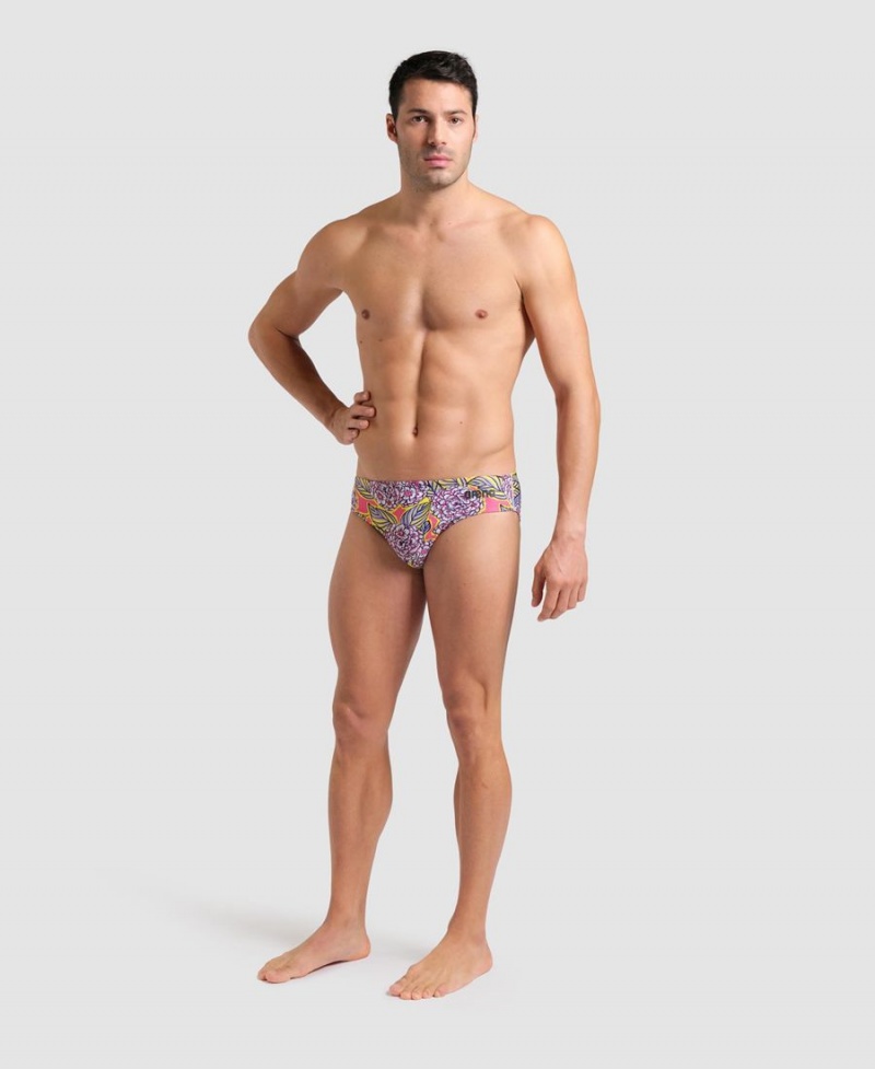 Arena Hydrange Bouquet Schwimmhose Rosa Mehrfarbig | XCX82N-872