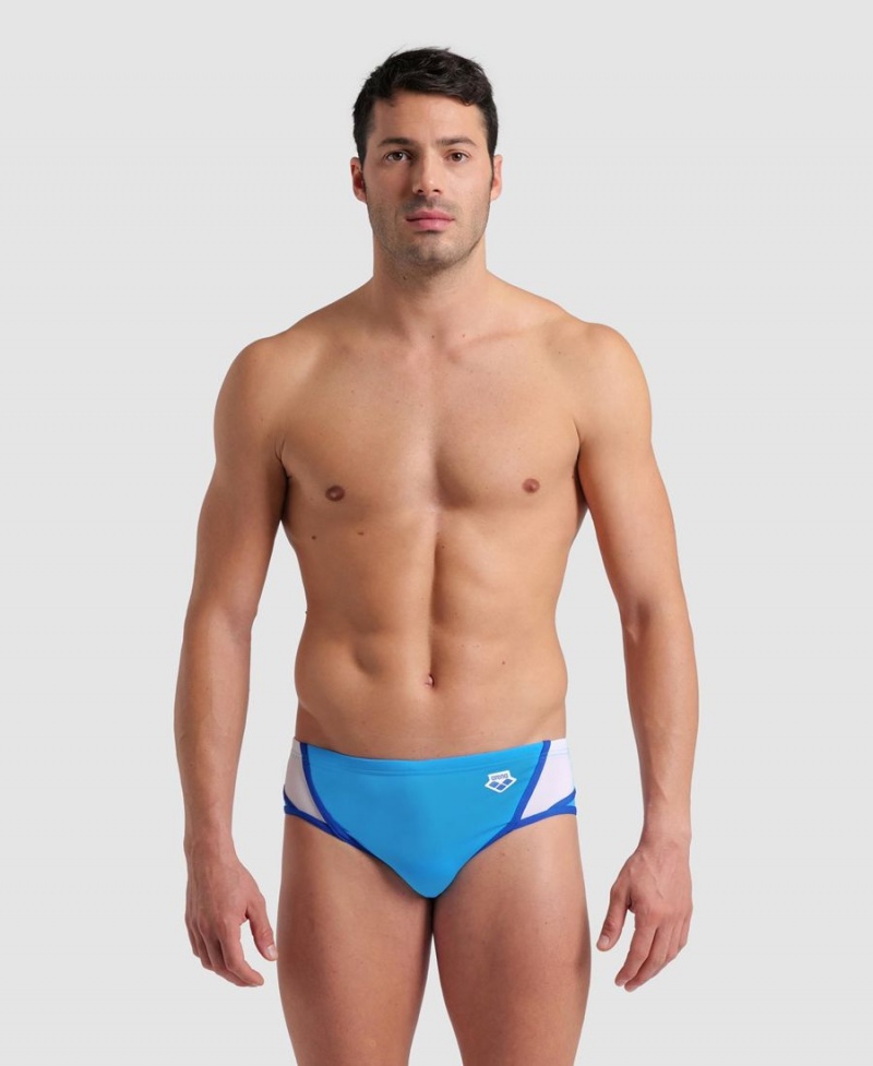 Arena Icons Panels Schwimmhose Türkis Weiß Blau | KBO21V-915