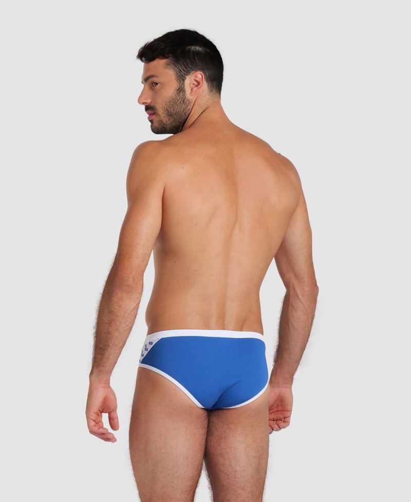 Arena Icons Schwimmhose Blau Weiß | BMM74H-225