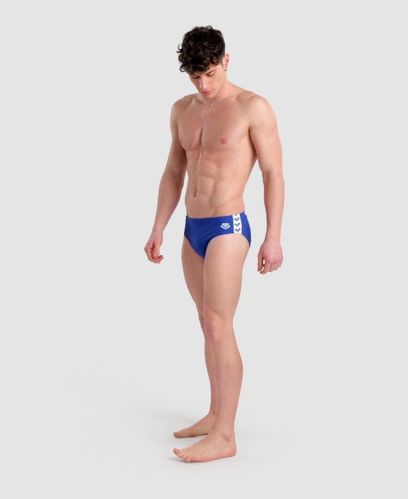 Arena Icons Solid Schwimmhose Blau | YLP82G-444