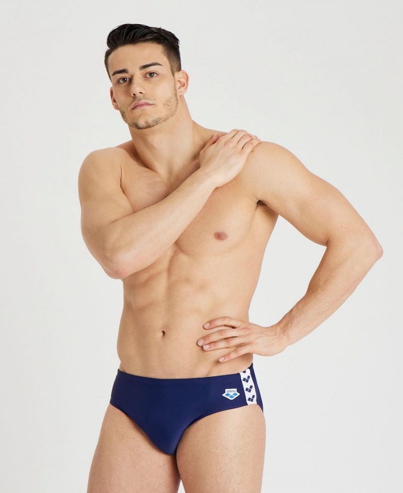 Arena Icons Solid Schwimmhose Navy | WKB98W-776