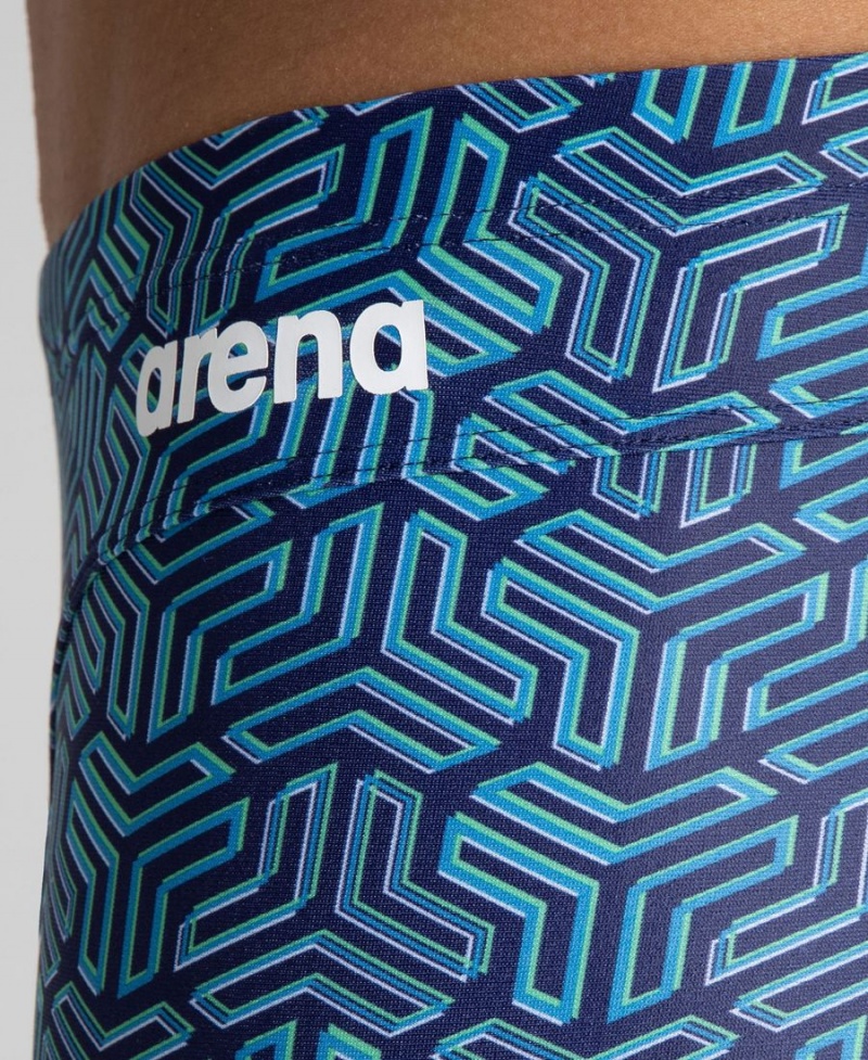 Arena Kikko Jammer Navy Grün | NGB59D-424