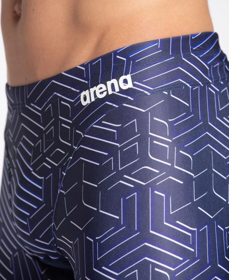 Arena Kikko Pro Jammer Navy Weiß | YWF83M-951