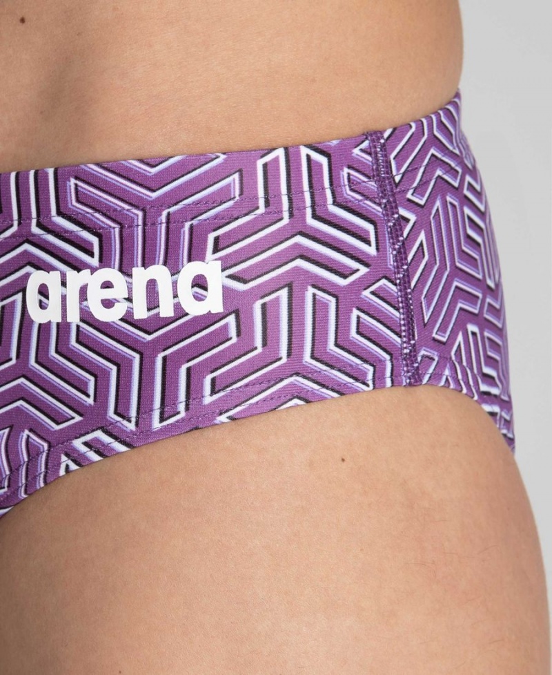 Arena Kikko Schwimmhose Lila | WUA71C-117