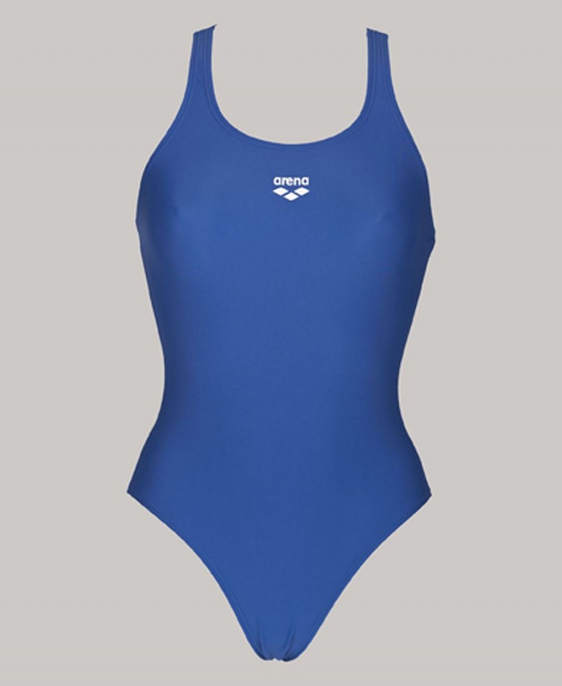 Arena LTS Swim-Pro Back Badeanzug Blau | JHH62A-727