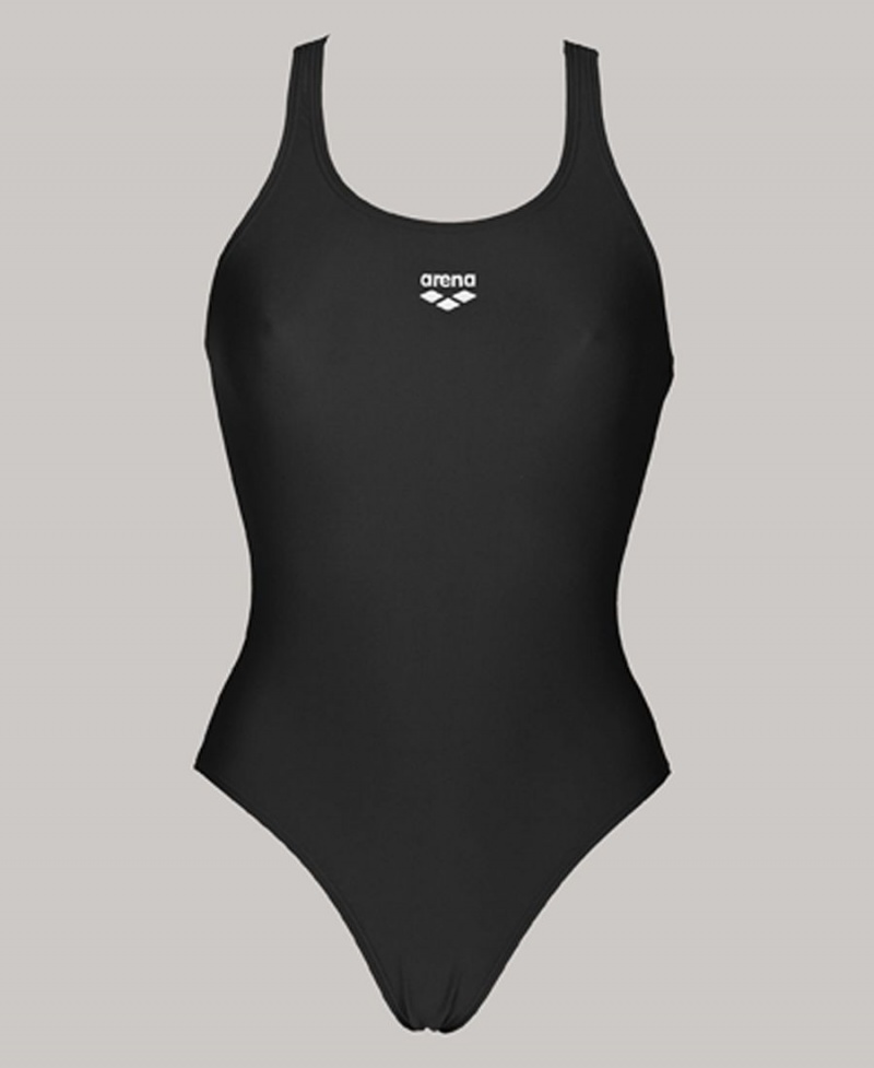 Arena LTS Swim-Pro Back Badeanzug Schwarz | AFZ10Q-656