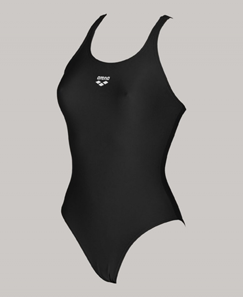 Arena LTS Swim-Pro Back Badeanzug Schwarz | AFZ10Q-656