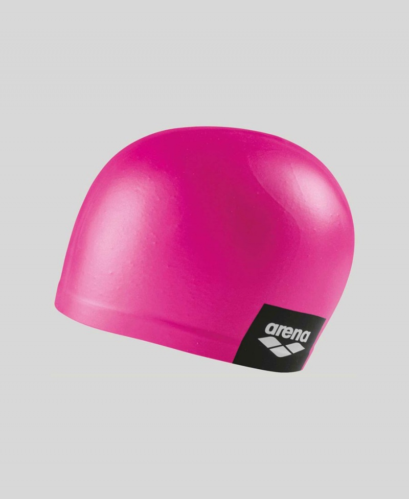 Arena Logo Moulded Silikon Badekappe Rosa | HCQ30M-821