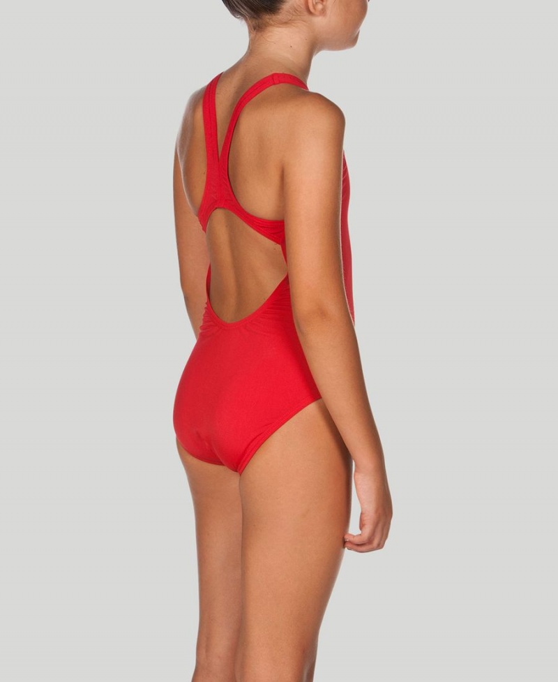 Arena Madison Youth Swim Pro Back Badeanzug Rot | CXW49Q-180