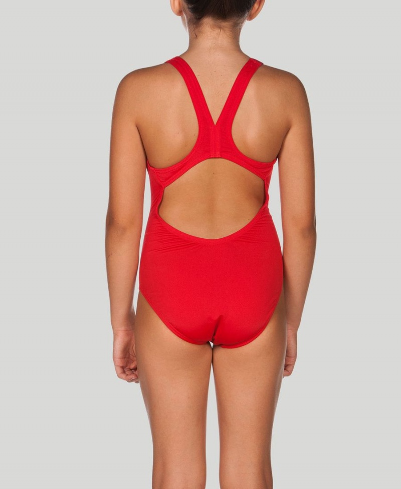 Arena Madison Youth Swim Pro Back Badeanzug Rot | CXW49Q-180