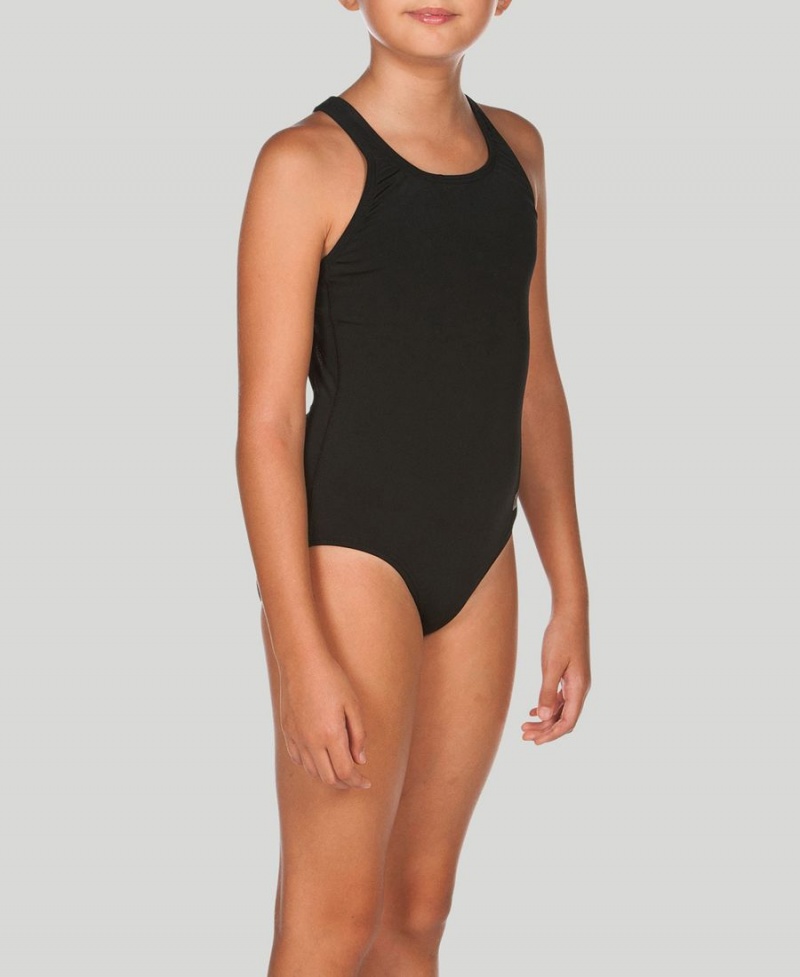 Arena Madison Youth Swim Pro Back Badeanzug Schwarz | SAM04B-114